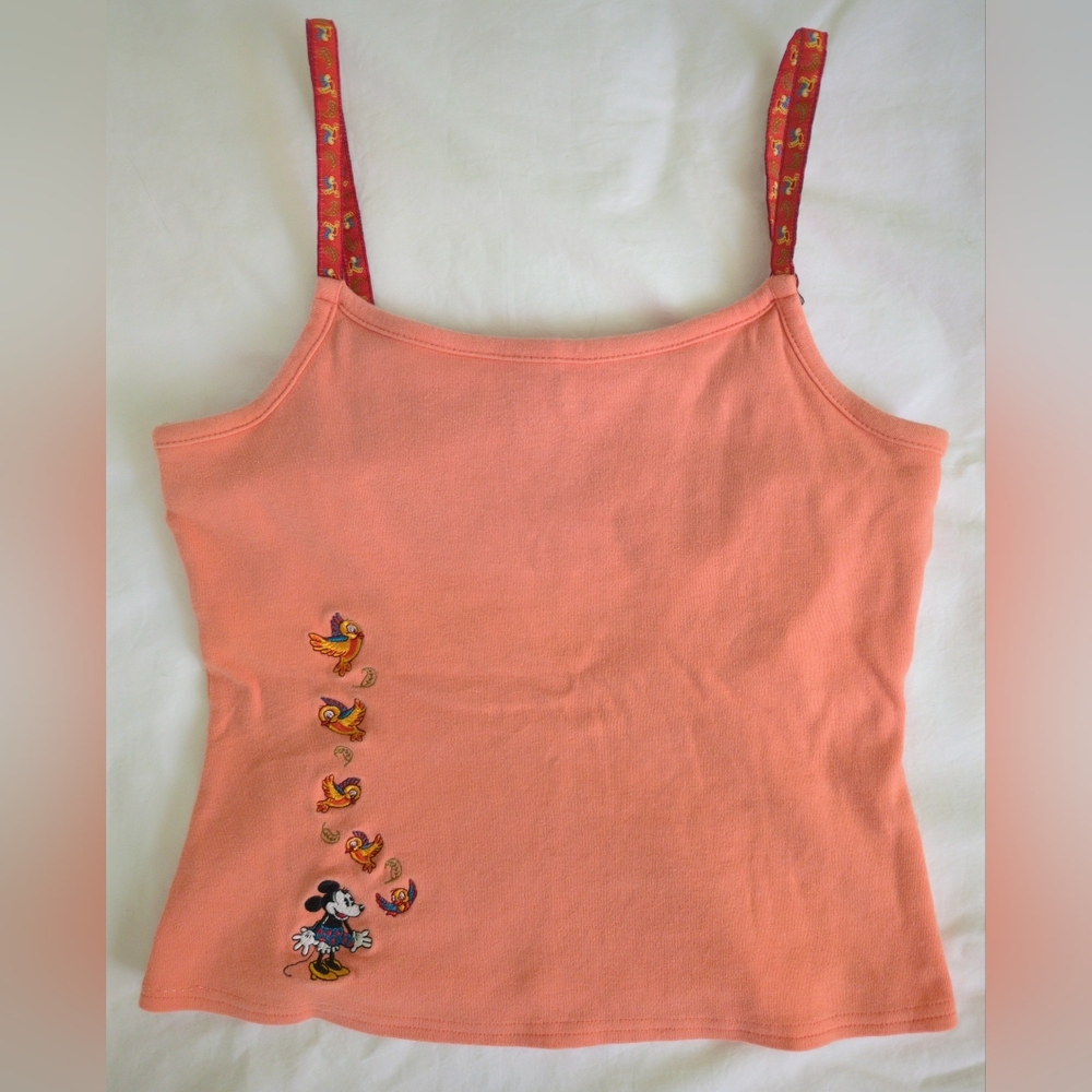 Disney Minnie Mouse Medium Camisole Tank Top medium cotton vintage Y2K small